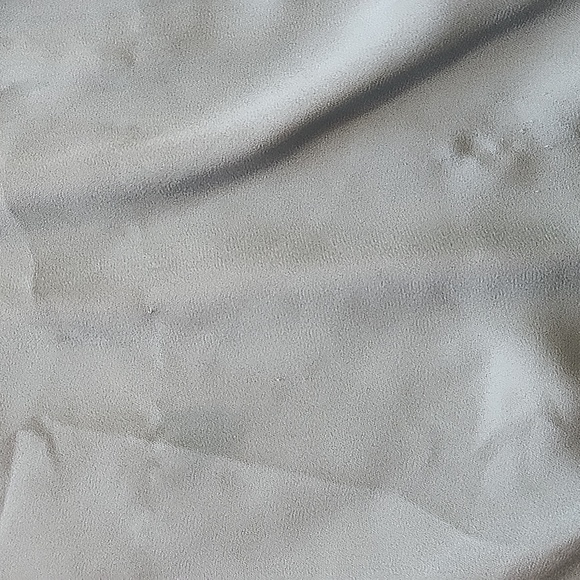 Women's Fortune + Ivy Bendry Mixed Material Tie Front Blouse, Green, Large, EUC - Picture 8 of 8